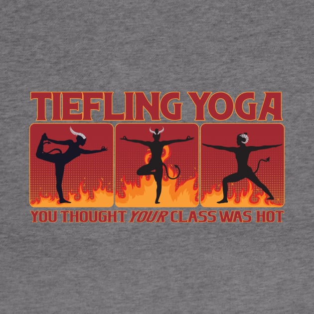 Tiefling Yoga by KennefRiggles